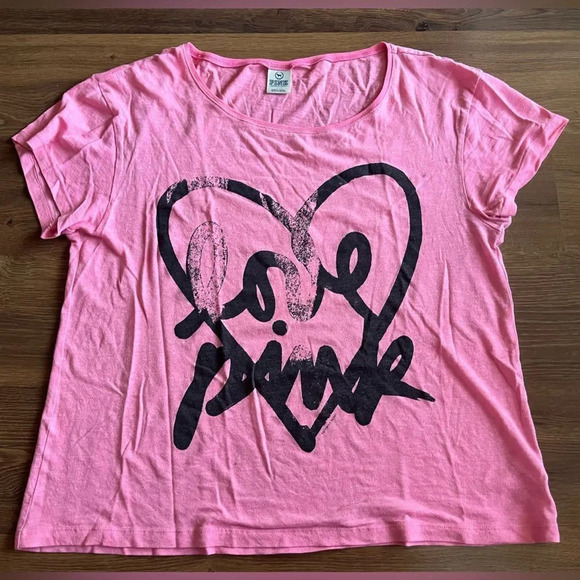 🔥4/$20 Pink oversized T-shirt - Picture 2 of 7